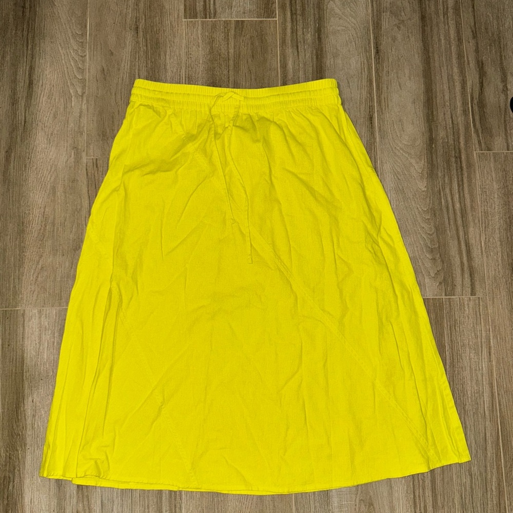 Yellow Women's Skirt